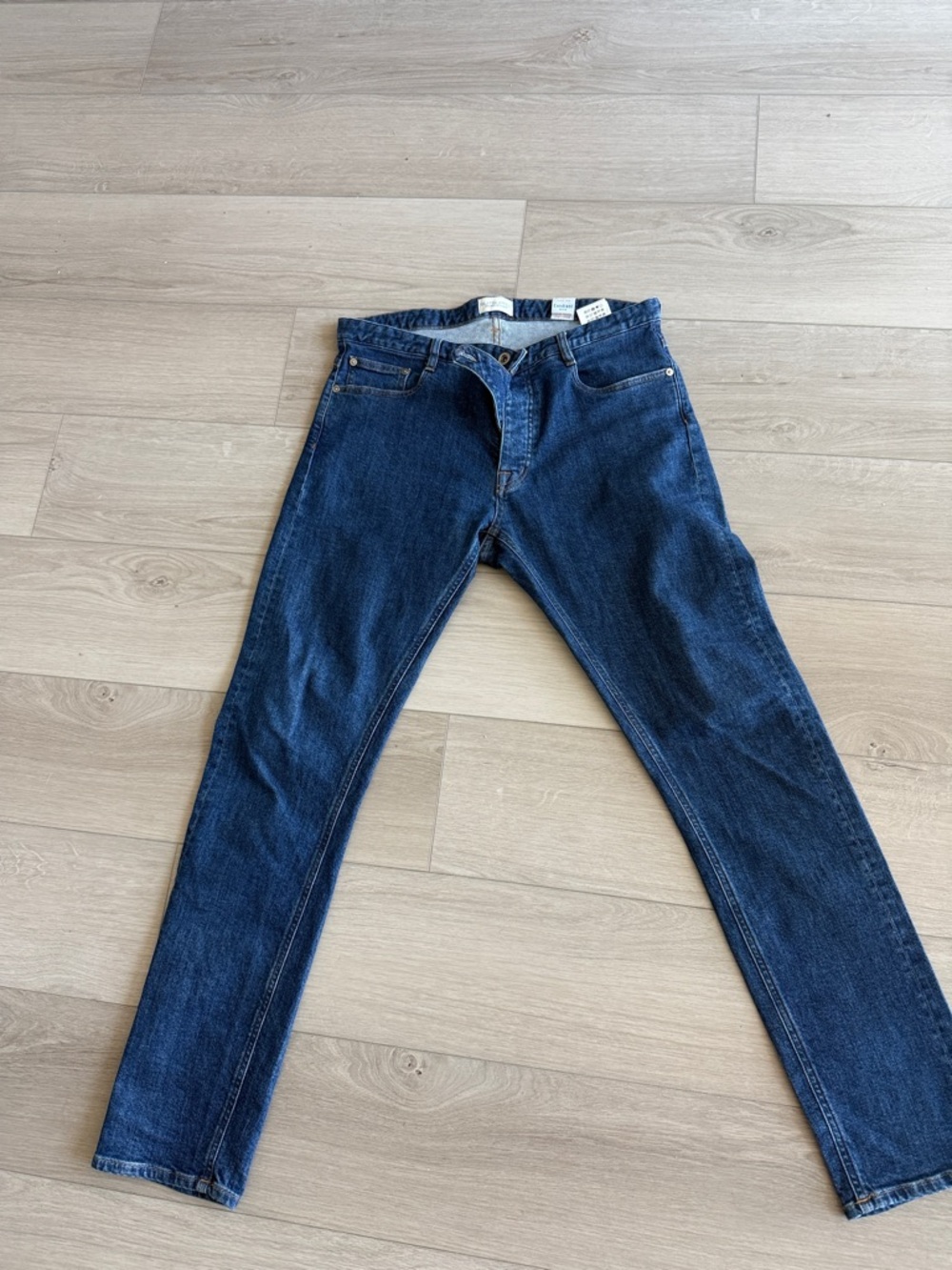 Suitsupply Jeans Mens 34x32 Selvedge Candiani Denim Jules Slim Fit